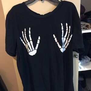 PINK “here for the boos” t shirt